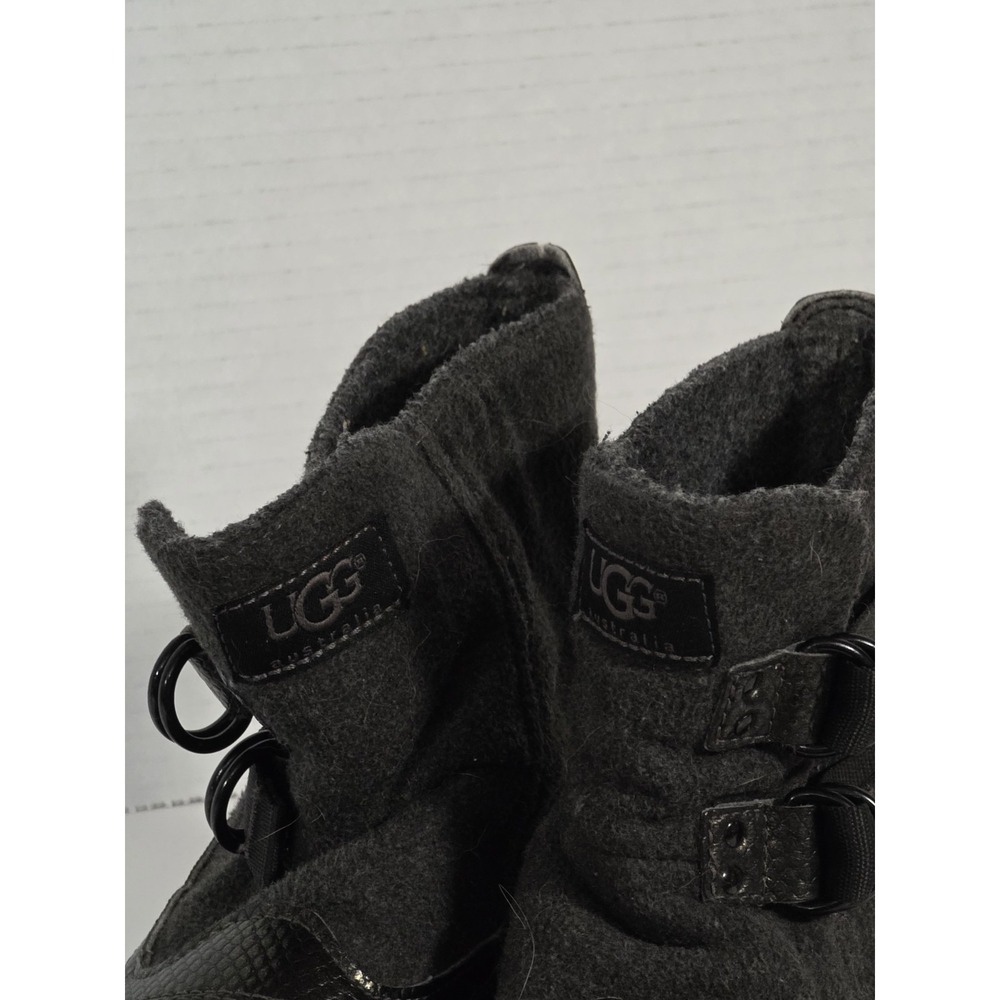 UGG Australia Marrais Winter Boots Womens 7 EUR 38 Waterproof Ankle Gray READ - Picture 14 of 14